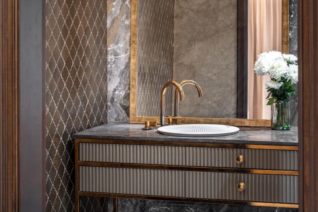 Art Deco Bathroom Interior Design, Gatsby