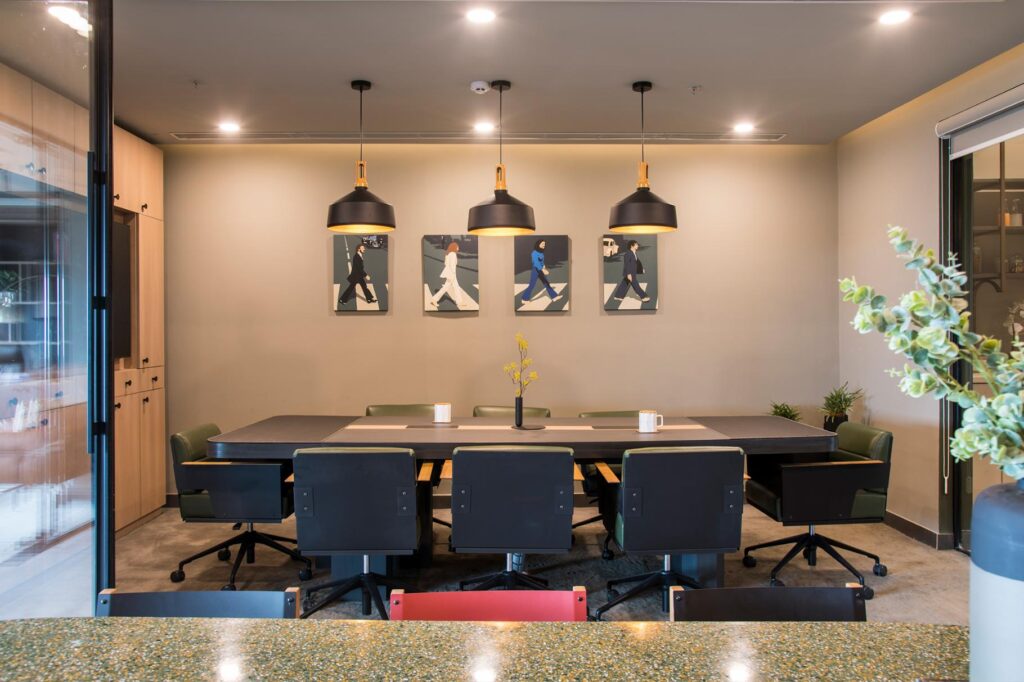 Conference Room Design, The Bikers Cafe Classic Corporate Office Interior