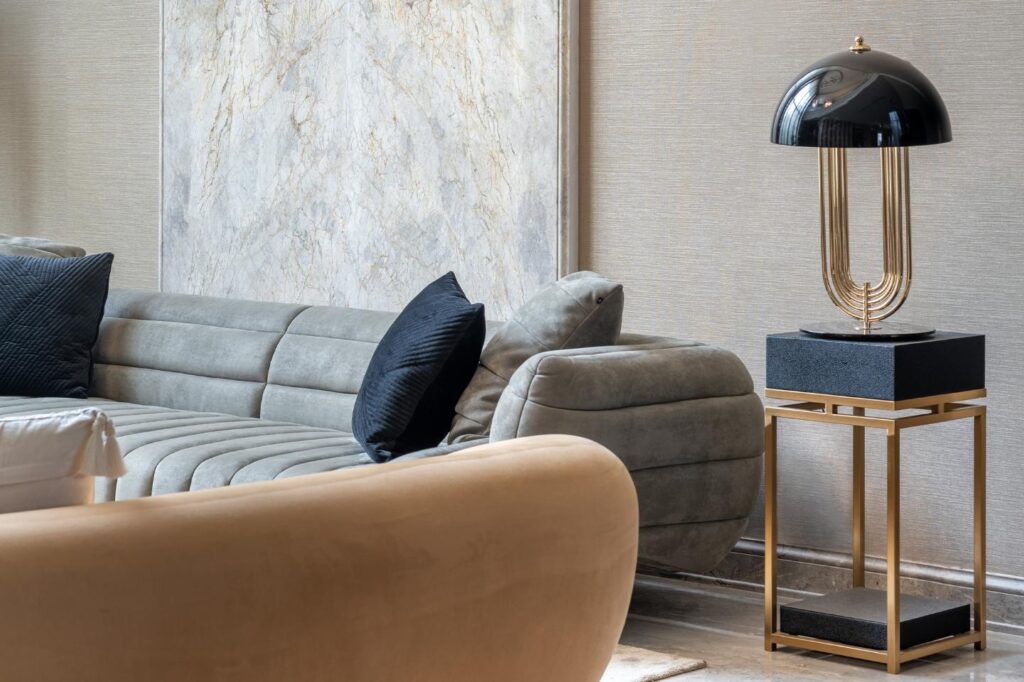 Elegant Art Deco Styled Living Room Interior Design, Gatsby