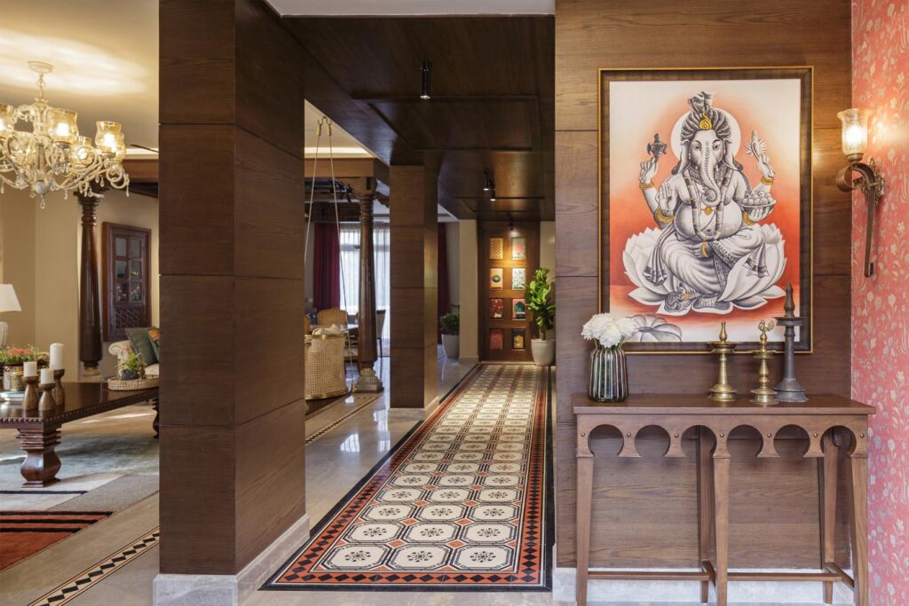 Traditional South Indian Home Interiors with Athangudi Tiles, Marbella